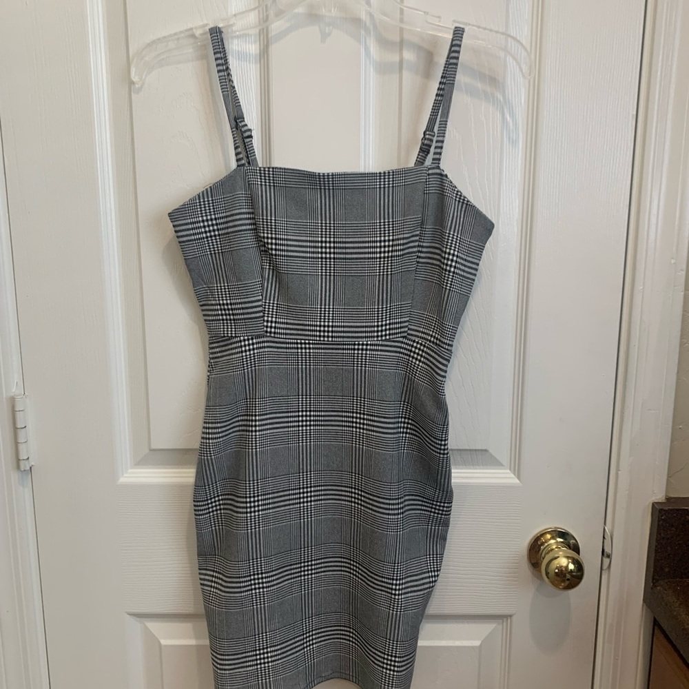Forever 21 Gray Bodycon Mini Dress